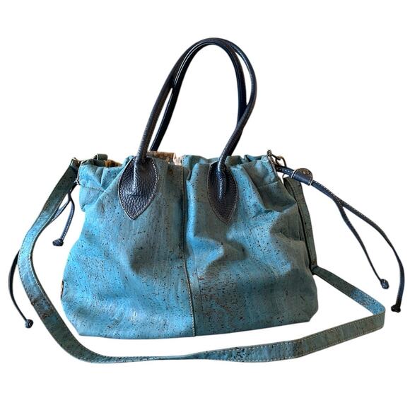 Corklife Artcork Cork Cinch Shoulder Bag - Picture 2 of 12